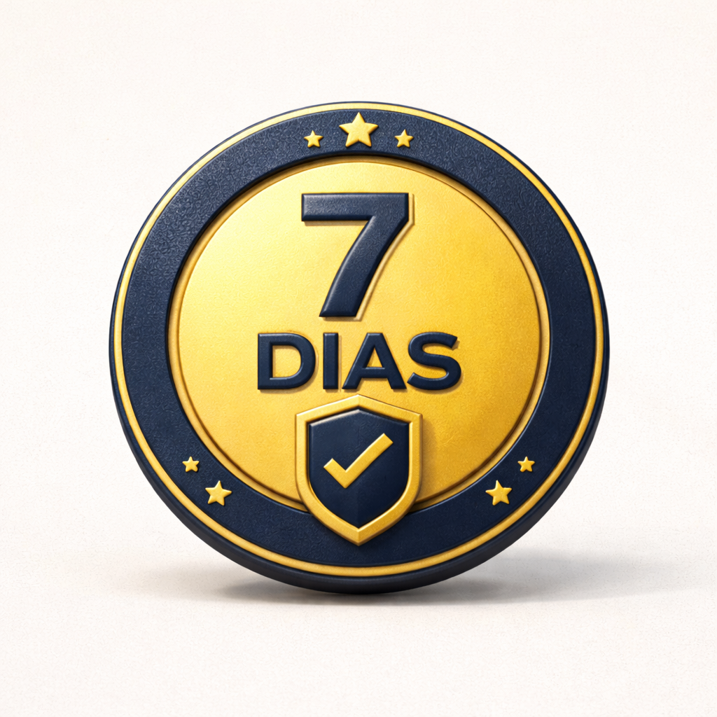 Selo de garantia 7 dias